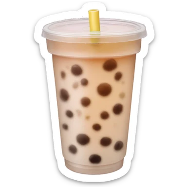 Aesthetic Bubble tea sticker