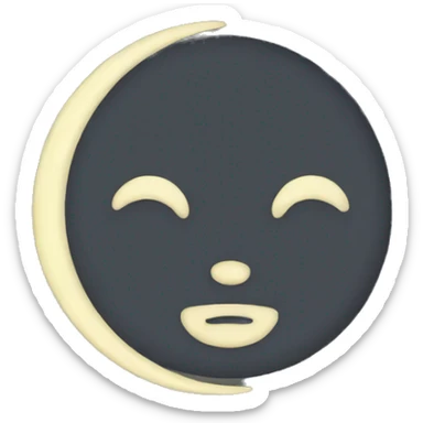 Mond sticker