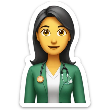 female pharmacology Indian Pakistani teacher. Typical  sticker