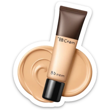 bb cream item sticker
