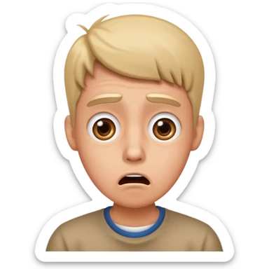 Dumb founded  sticker