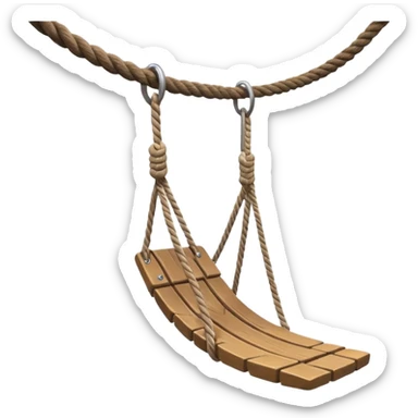 Rope Swing sticker