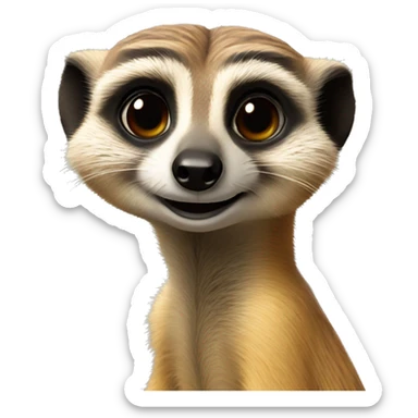 Meerkat sticker