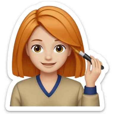 Arrume-se comigo sticker