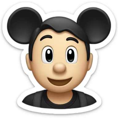 Mickey sticker