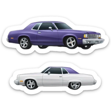 Low rider car  sticker