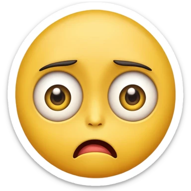 😒😳 in this face only not human face sticker