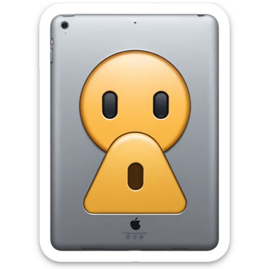 iPad 9 back no cellular  no flash light sticker