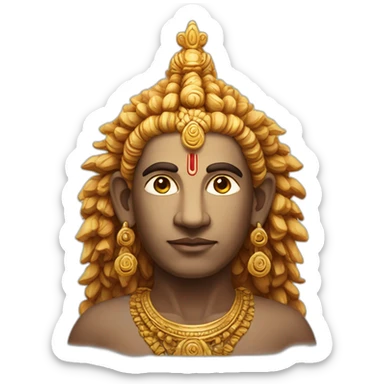 Brahma-indian-god sticker