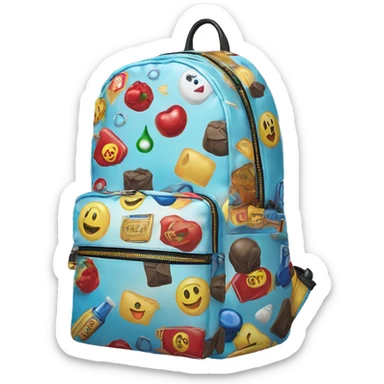 Sprayground Monte Carlo backpack sticker