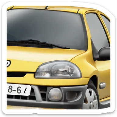 renault clio v6 sticker