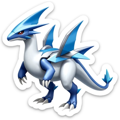 Latios-Kyurem-Dialga-Pokémon-Fakémon-creature sticker