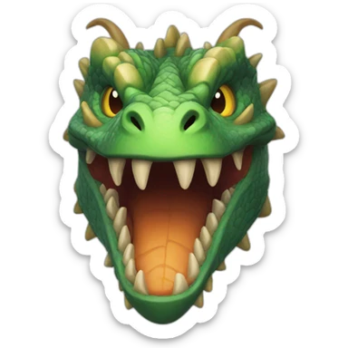 Dragon maw sticker