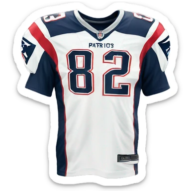 Patriots jersey sticker