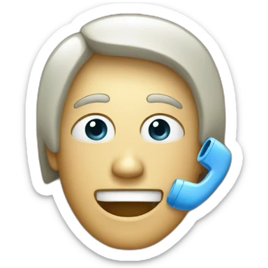 iphone-with-incoming-call sticker