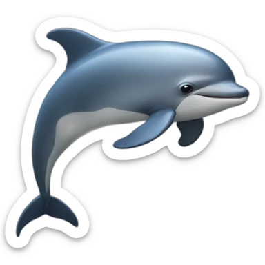 delfin sticker