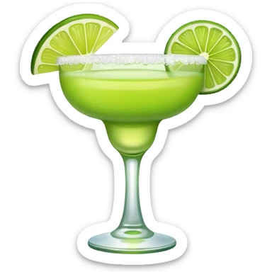 yummy margarita lime sticker