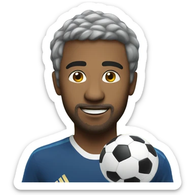 Person playing fifa  sticker