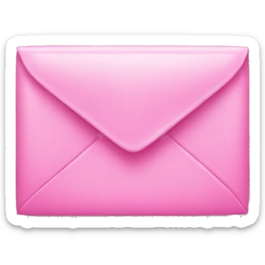 pink letter sticker
