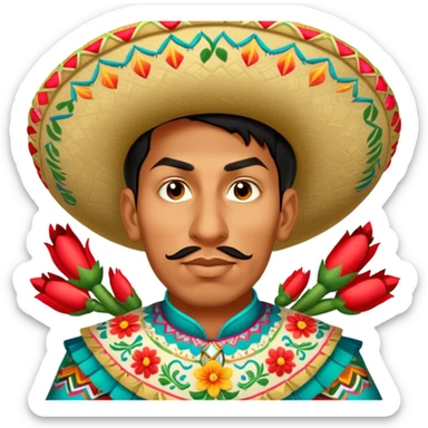 Traditional Costume Enthusiast sticker