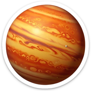 Mercury planet realistic sticker