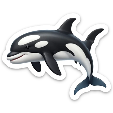 Killer whale  sticker