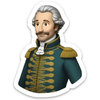 Gérard deux par dieu sticker