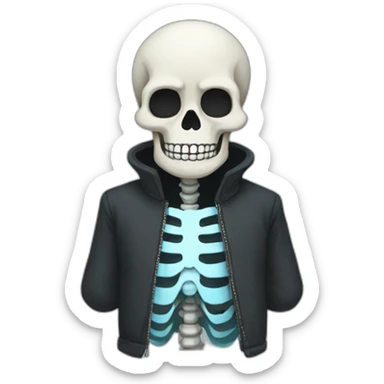 Sans the skeleton sticker