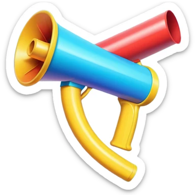 party blower sticker