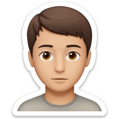 это должен быть юноша, и глаза более коричневыми сделай sticker