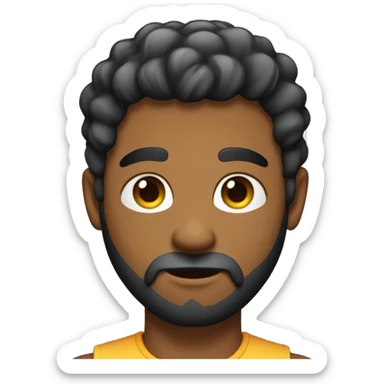 Gay hirsute fat man sticker