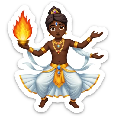 krishna and heat sticker