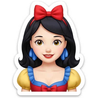 Snow White sticker