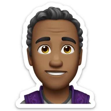 mal from descendants  sticker