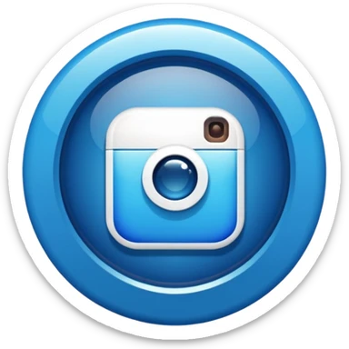 Instagram verified logo sticker