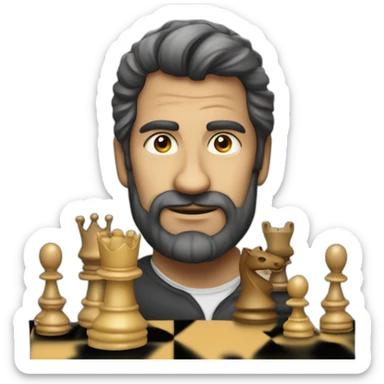 Chess Ruy lopez sticker
