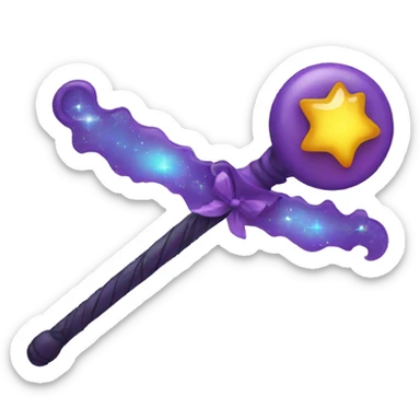 magic wand sticker