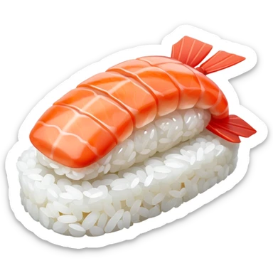 Sweet shrimp nigiri sticker