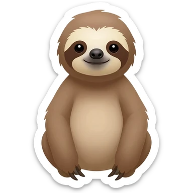 Baby sloth  sticker