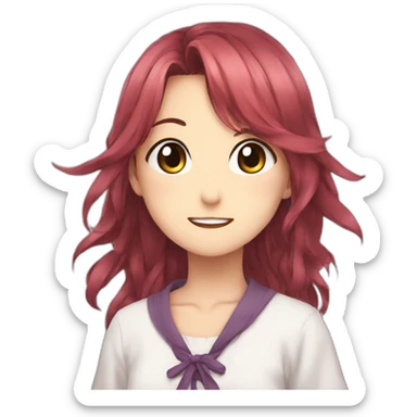 Anime cute wallpaper  sticker