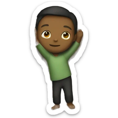 Human hugging tree sticker