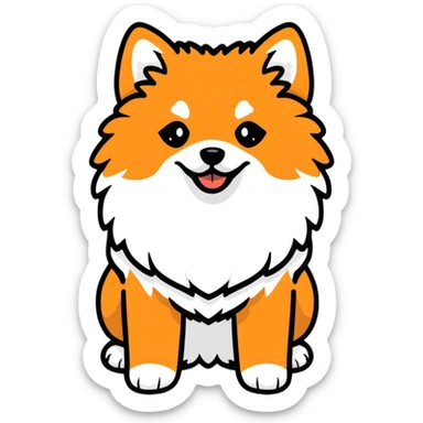 Pomerania allegro sticker