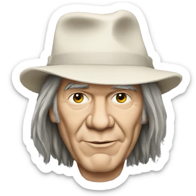 Neil young sticker