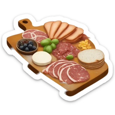 Charcuterie board  sticker