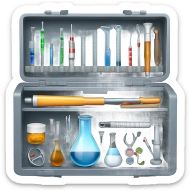 toolbox for scientist sticker