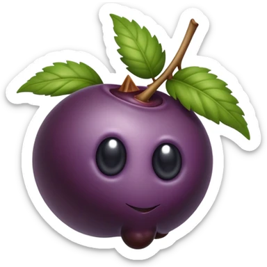 acai berry sticker