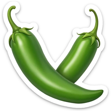 Green Chili sticker