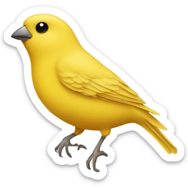 Canary sticker