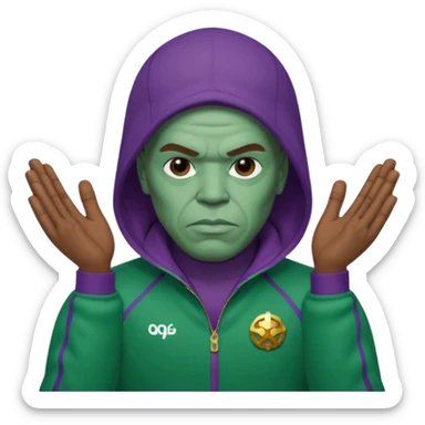 Thanos squidgame 230 player (T.O.P) emoji sticker
