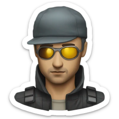 Blade runner sticker